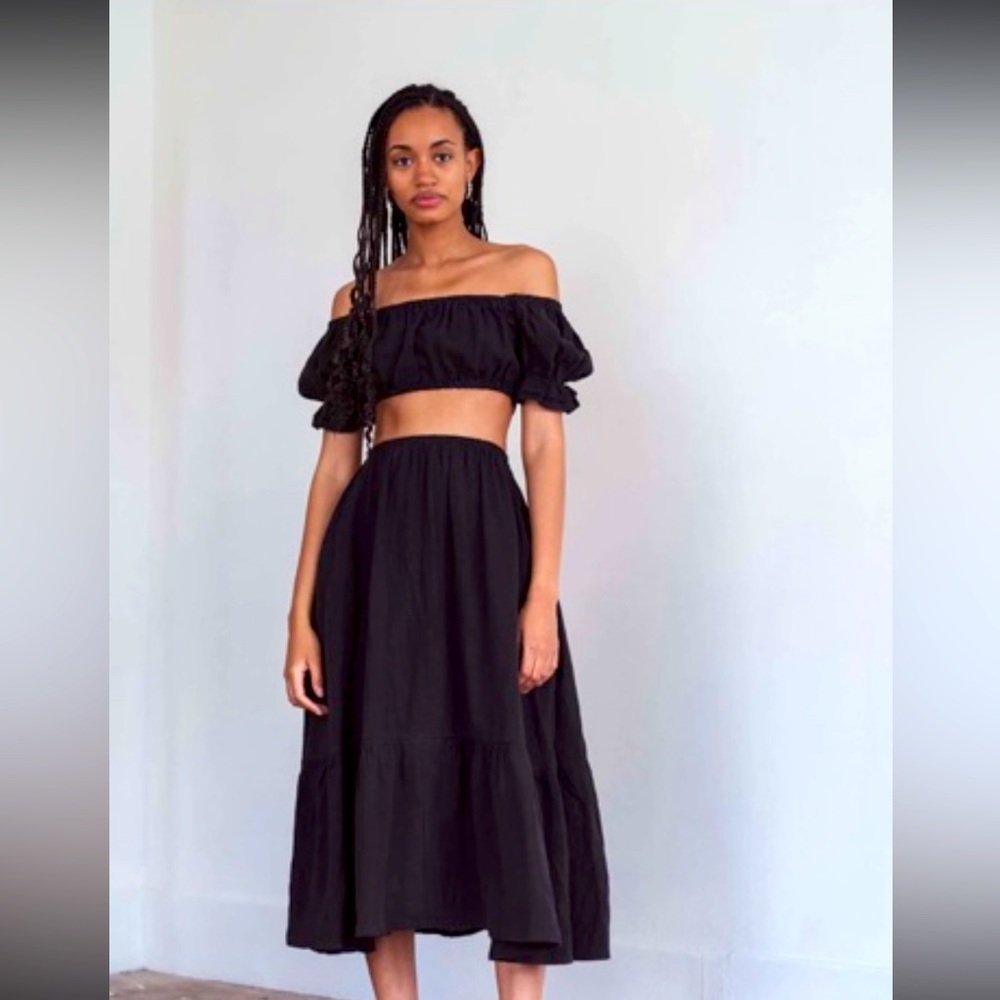 Arraei Collective Linen Gaia Skirt